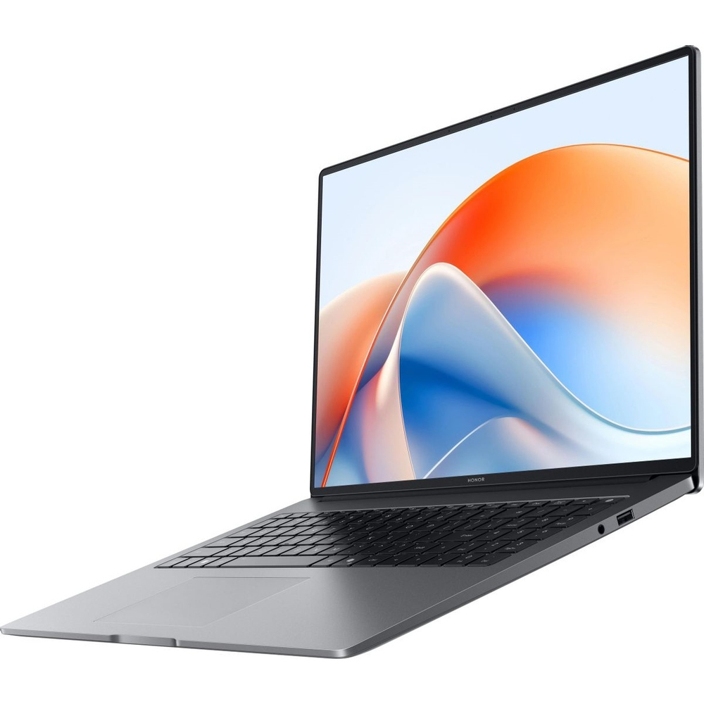 Ноутбук Honor MagicBook X16 Plus 2025 Core 5 220H, 16Gb, SSD1Tb, Iris Xe, 16" IPS WQXGA (1920x1200) Win11 Home, grey space
