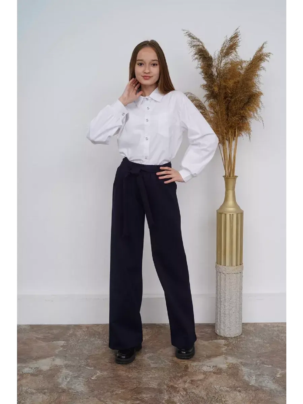 Брюки школьные для девочки