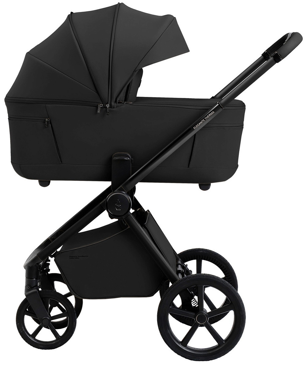 Коляска 3 в 1 Sweet Baby SBL Elegante Therma Colore + автокресло Premier Grey Black