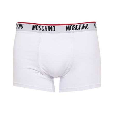 Мужские трусы боксеры белые Moschino