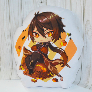 Подушка "Genshin Impact / Геншин - Чжун Ли"