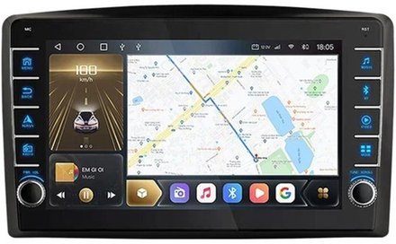 Магнитола для Mercedes Vito III (W447) 2014-2024 - Carmedia OL-1988 (кнопки и крутилки), Android 12, TS10, CarPlay, 4G SIM-слот