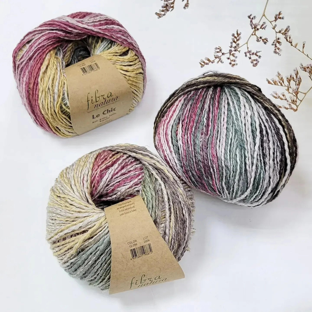 Пряжа Fibra Natura Le Chic (206)