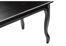 Стол Каллисто 130(180)х84х78 патина серебро