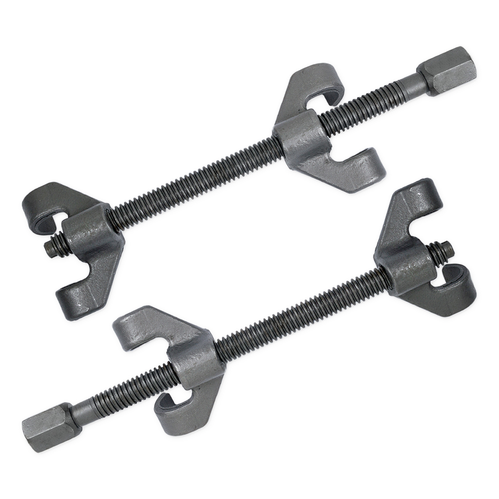 Стяжка пружин двойной крюк фосфатное покрытие  L=280 мм, 2 шт ARNEZI R7703100