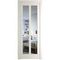 Межкомнатная дверь эмаль Profil Doors 4.7.2PD перламутр белый стекло прозрачное