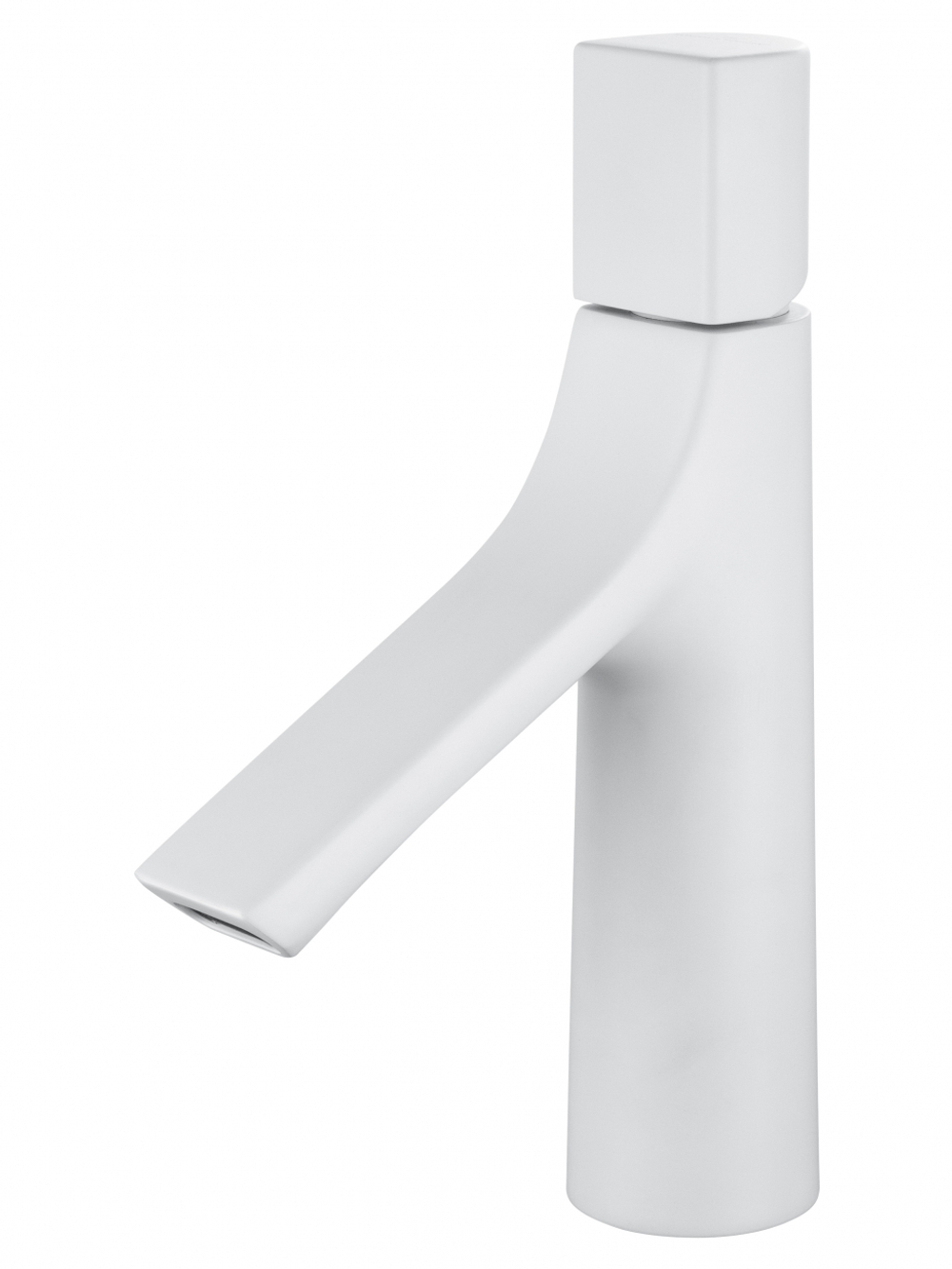 Смеситель для раковины WONZON & WOGHAND The ONE, Белый матовый (WW-H010-MW)