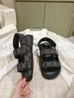 Женские сандалии Gucci черные