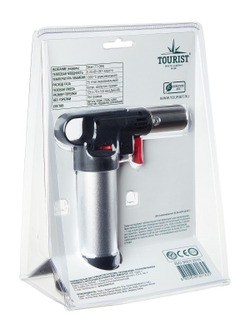 Резак газовый TOURIST SILVER с пьезоподжигом и возможностью перезаправки