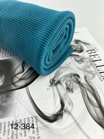 ЯРКО-ГОЛУБОЙ - Кашкорсе с лайкрой, пенье (к0 испачкан местами)