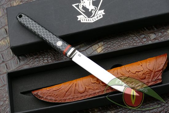 Нож фиксированный STEELCLAW ЩЁГОЛЬ black