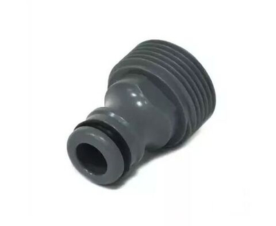 Штуцер-переходник для шланга резьбовой  с внешней резьбой, с переходником D 1/2" - 3/4" (12-19 мм)-2шт