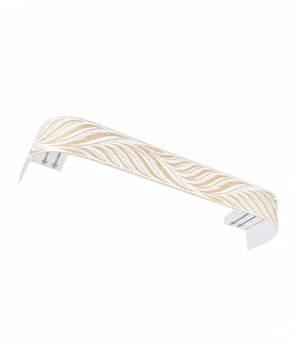 Пластиковый карниз с тиснением Legrand 2-х рядный Феникс 3000 мм