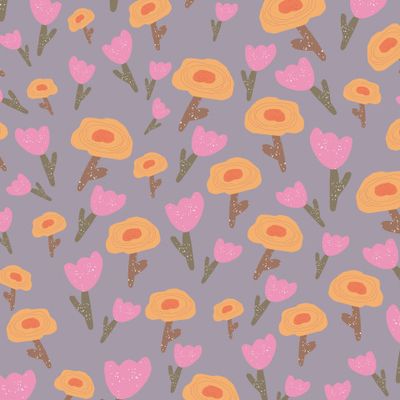 Цветущая лужайка №1.