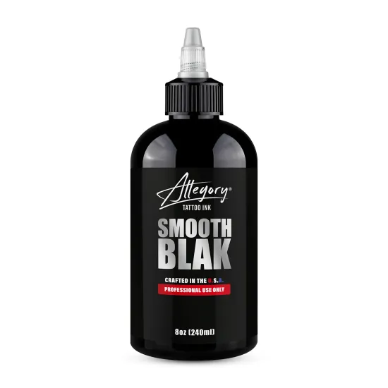 Allegory SMOOTH BLAK - черная краска для татуировки (Аллегория Смуз Блэк)