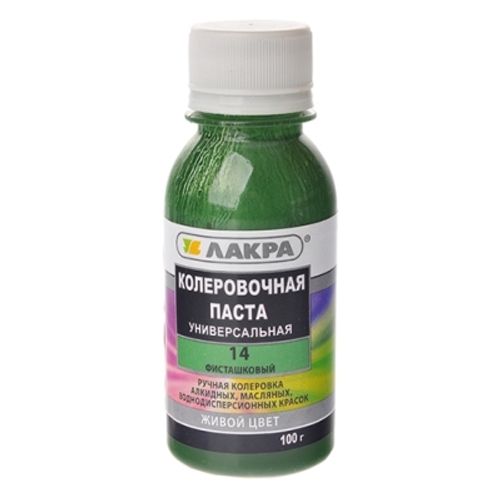 Колер ЛАКРА универсальный фисташковый 100мл