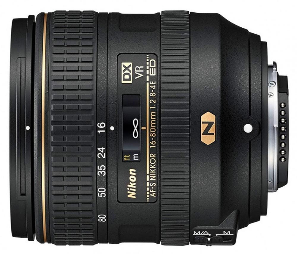 Объектив Nikkor AF-S 16-80mm f/2.8-4E ED VR Black для Nikon