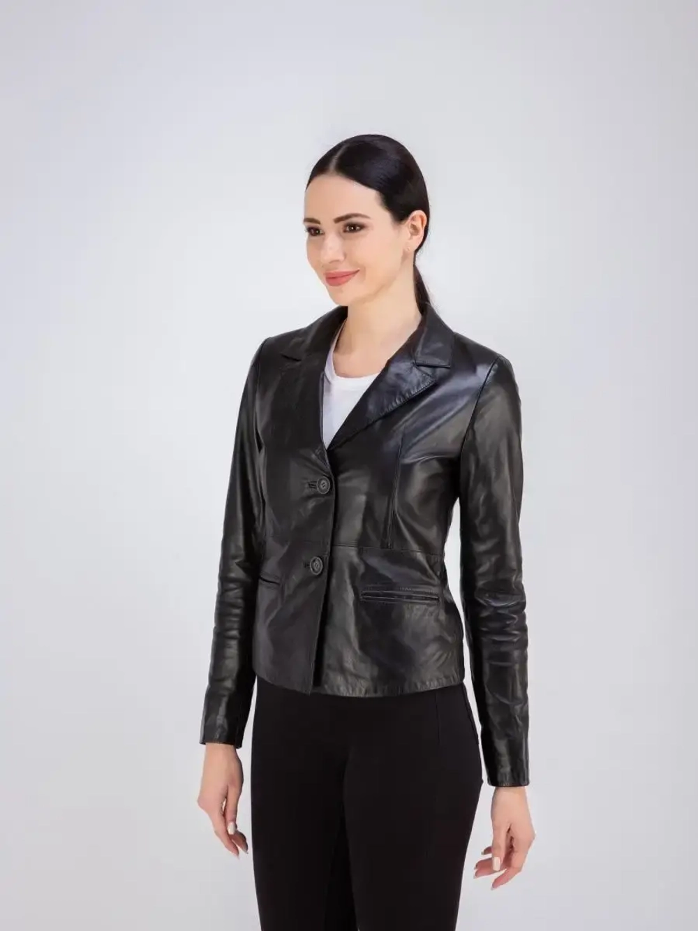 Куртка кожаная из натуральной кожи Турция