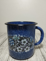 Кружка 1,0л с рисунком Голубика синяя с зерном (12шт) 1с3с
