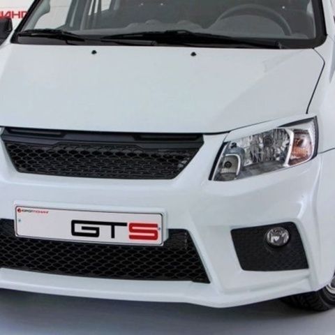 Бампер передний GTS на Lada Granta