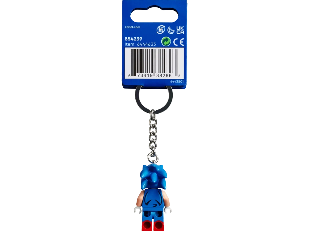 Брелок LEGO Sonic the Hedgehog 854239 Ёж Соник