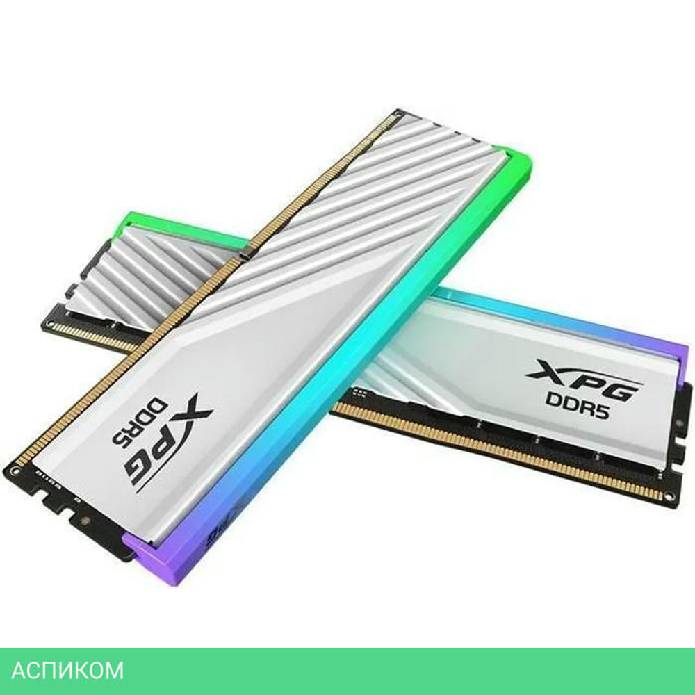 Оперативная память A-Data XPG Lancer Blade 32GB DDR5 RGB White (AX5U6000C3016G-DTLABRWH)