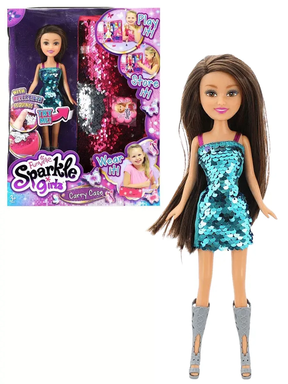 Кукла Zuru Sparkle Girlz брюнетка