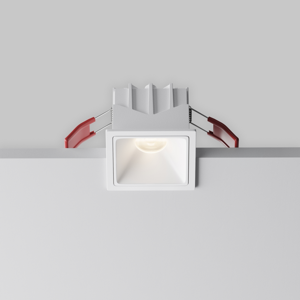 Встраиваемый светодиодный светильник Maytoni Alfa LED DL043-01-10W4K-SQ-W-1