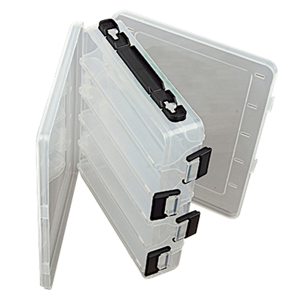 Коробка для воблеров двухсторонняя Nautilus (Double Sided Box) NB2-205V 10отд. 205x170x48мм -