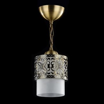 Подвесной светильник 1*E27 FR2200-PL-01-BZ Латунь Teofilo Freya