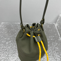 Miu Miu Gabardine Pouch 23 cm