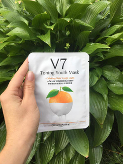 Тканевая маска с апельсином