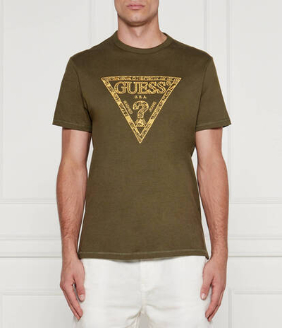 Футболка GUESS - хаки(M4YI26 K8FQ4)