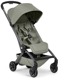 Коляска 2 в 1 Joolz Aer 2 с бампером Sage green/Black Carbon