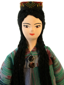 Кукла коллекционная девушка Узбечка