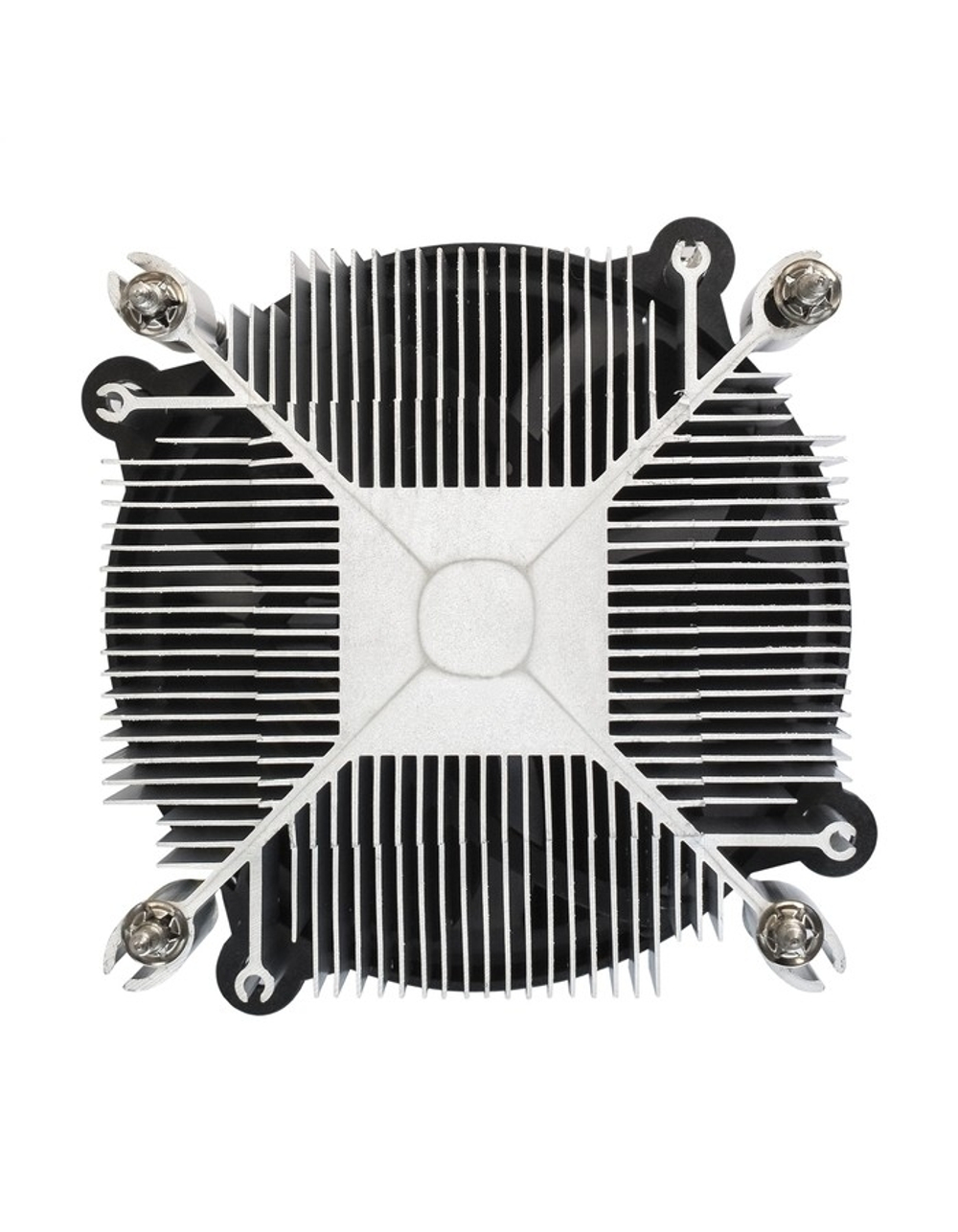 Exegate EX292654RUS Кулер ExeGate ETA-20.V1700 (Al, LGA1700/1150/1151/1155/1156/1200/1366, TDP 90W, Fan 95mm, 2400RPM, Hydro bearing, 3pin, 22db, 340г, с термопастой, на винтах, Color Box)