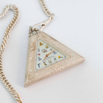 Редкие Масонские карманные часы треугольной формы