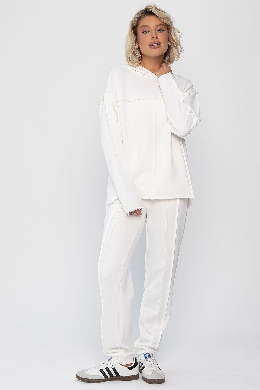 Костюм хлопковый Эко-стиль (белый) К14287-4М LT Collection