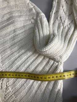 Кардиган крупной вязки, маркировка М, визуально 46 размер