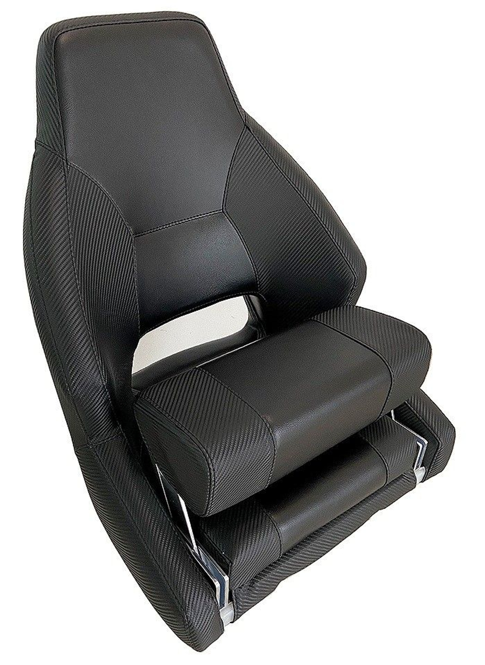 Кресло с болстером "Racer carbone", черный (10266347)