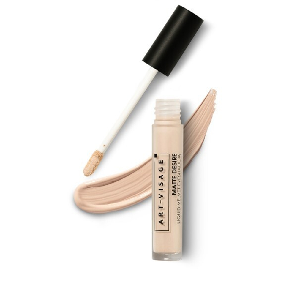 Art-Visage Тени для век Matte Desire, жидкие, матовые, тон №01, Айвори, 4,3 мл
