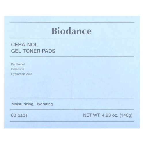Biodance, Гелевые диски с тонером Cera-Nol, 60 шт.