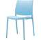 Голубой пластиковый стул Maya | Siesta Contract | Турция