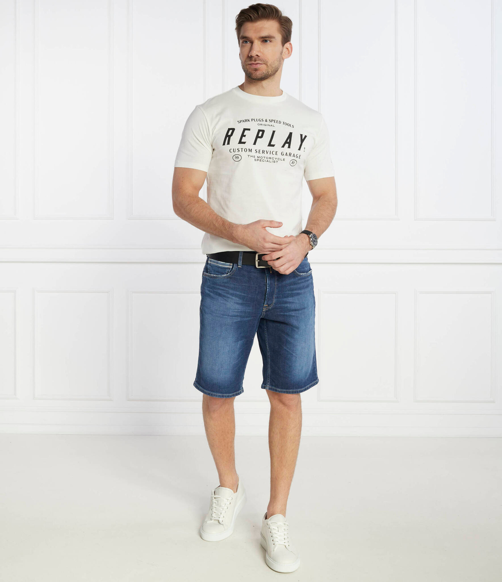 Шорты Replay - голубой(M1072 .000.573 600)