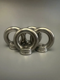 Рым гайка м10 нержавеющая А2 DIN 582 ,2шт