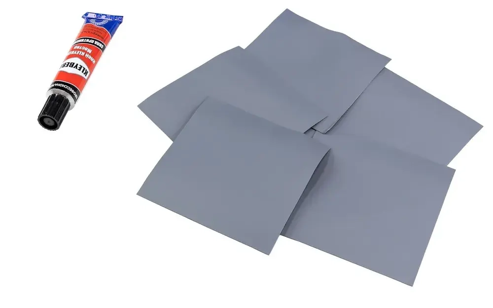 Рем комплект для лодок ПВХ в тубе. Цвет серый