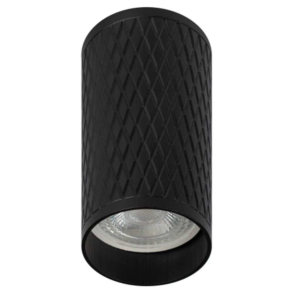 Светильник настенно-потолочный спот ЭРА OL44 BK MR16 GU10 IP20 черный | Декоративная подсветка