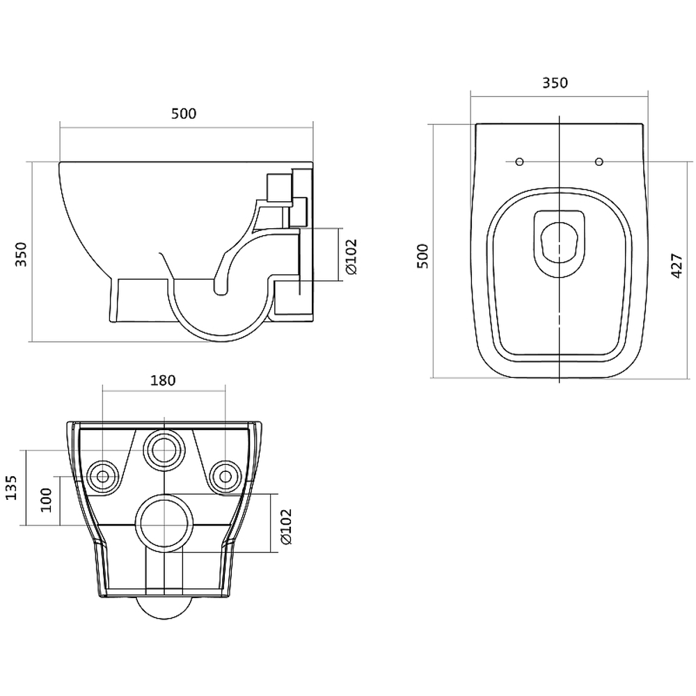 ПЭК унитаз с инсталляцией Santek Нео с сиденьем "Микролифт" и черной матовой клавишей смыва (1WH501776)