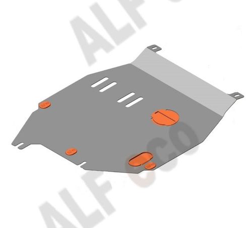 Защита картера и КПП (сталь 2 мм) для Honda Airwave 2004-2008 (V - 1.5 4WD) Alfeco.ALF0940st