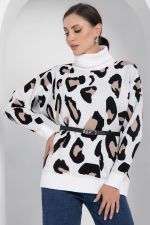 Джемпер Лоренсия (бело-бежевый) Б12700-18 LT Collection